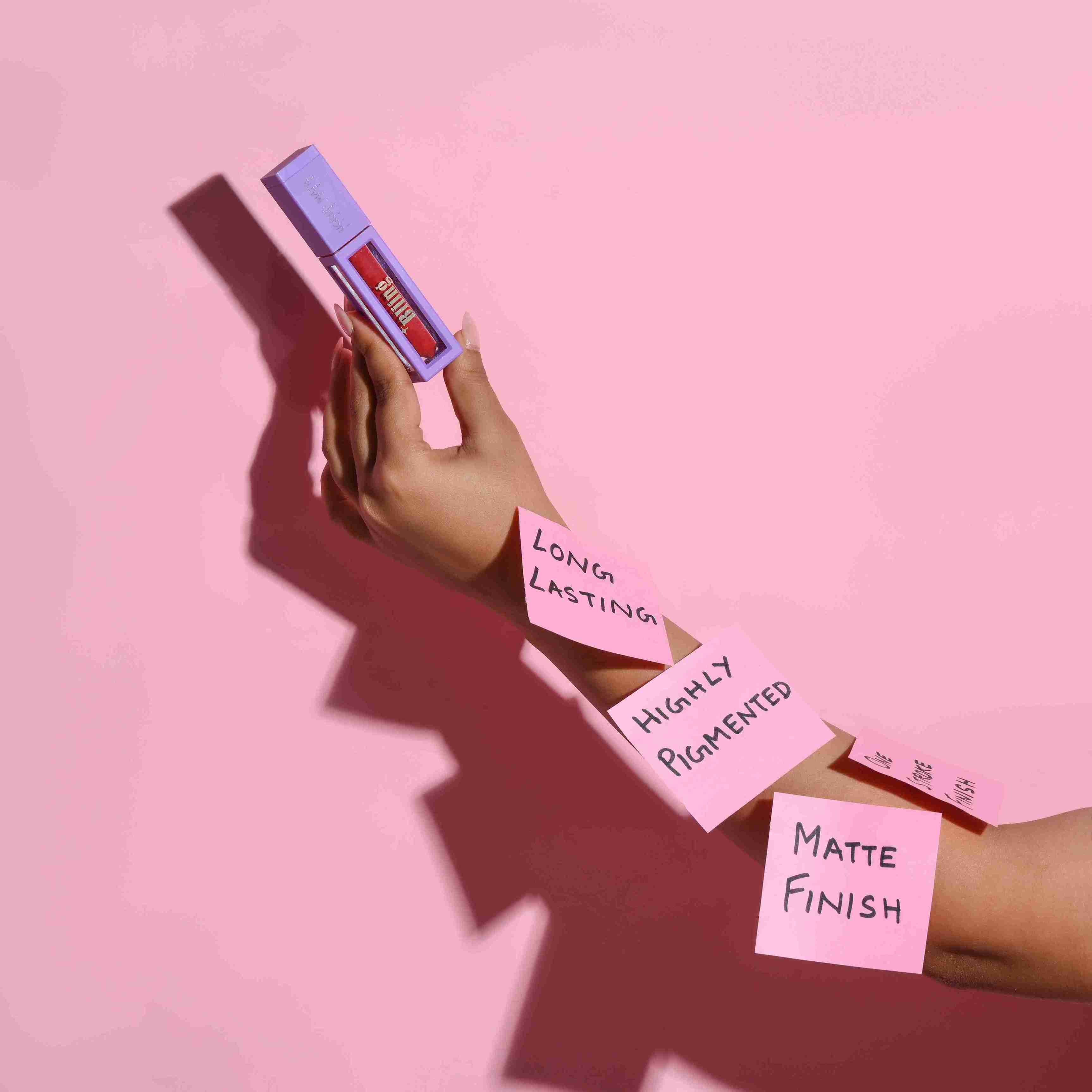 Bliing Liquid Matte Finished long lasting waterproof Lipstick 👉 Buy 2 get 1 free