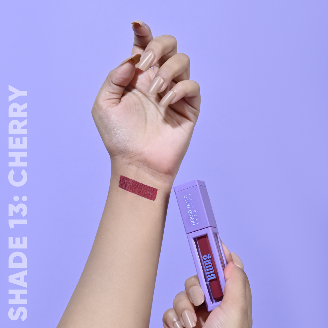 Bliing Liquid Matte Finished long lasting waterproof Lipstick 👉 Buy 2 get 1 free