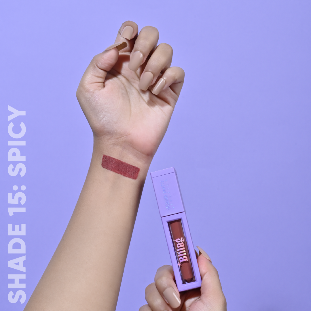 Bliing Liquid Matte Finished long lasting waterproof Lipstick 👉 Buy 2 get 1 free