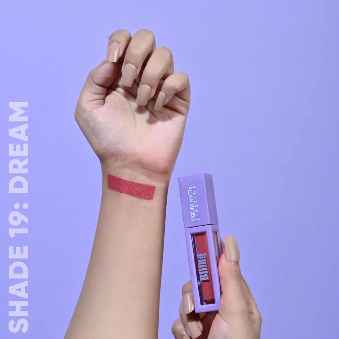 Bliing Liquid Matte Finished long lasting waterproof Lipstick 👉 Buy 2 get 1 free