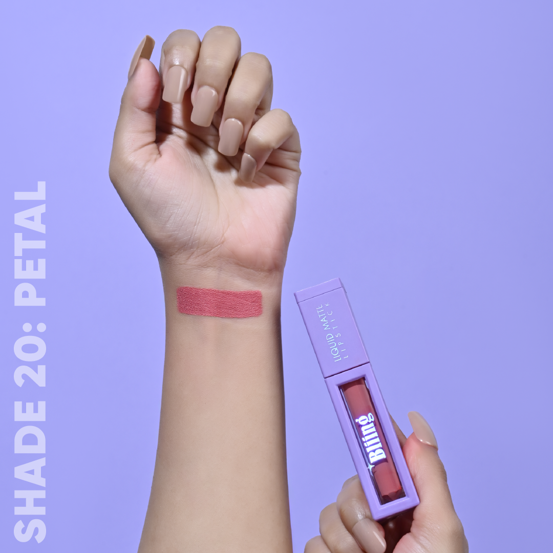 Bliing Liquid Matte Finished long lasting waterproof Lipstick 👉 Buy 2 get 1 free