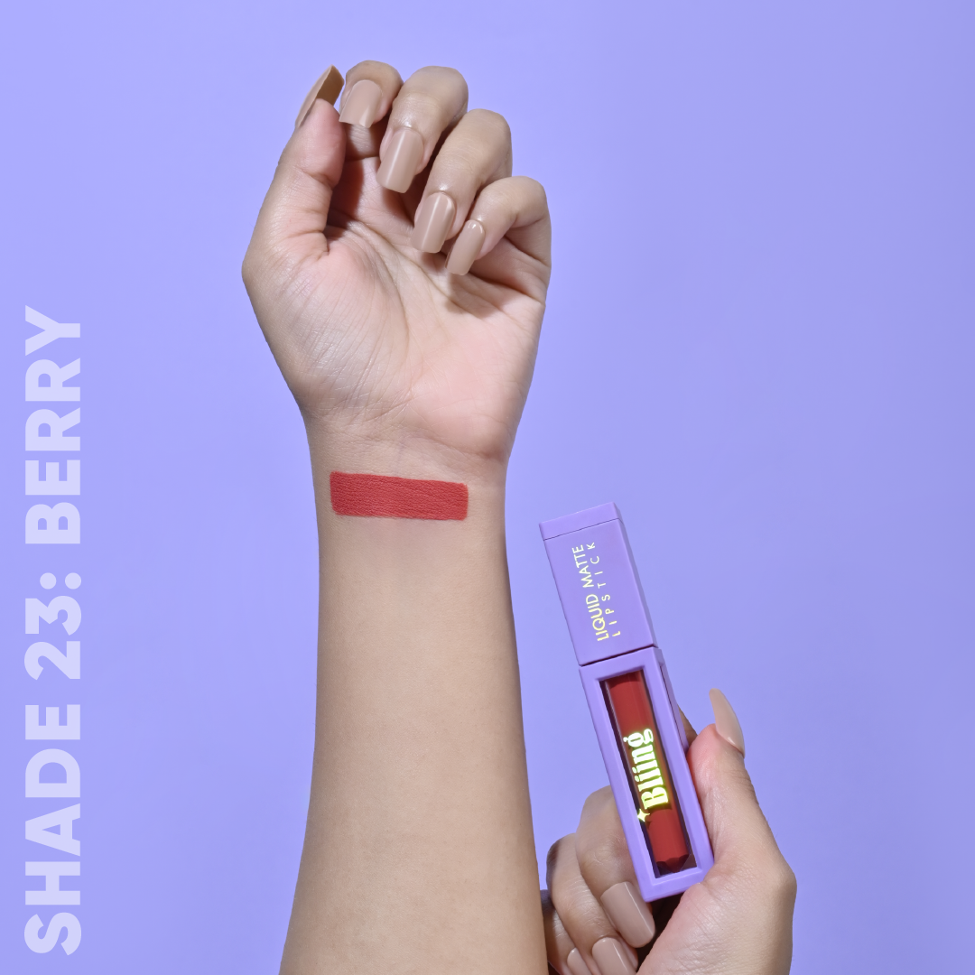 Bliing Liquid Matte Finished long lasting waterproof Lipstick 👉 Buy 2 get 1 free