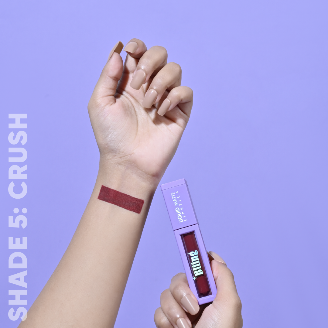 Bliing Liquid Matte Finished long lasting waterproof Lipstick 👉 Buy 2 get 1 free