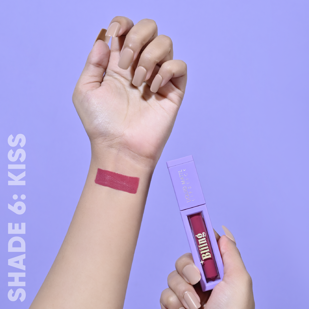 Bliing Liquid Matte Finished long lasting waterproof Lipstick 👉 Buy 2 get 1 free