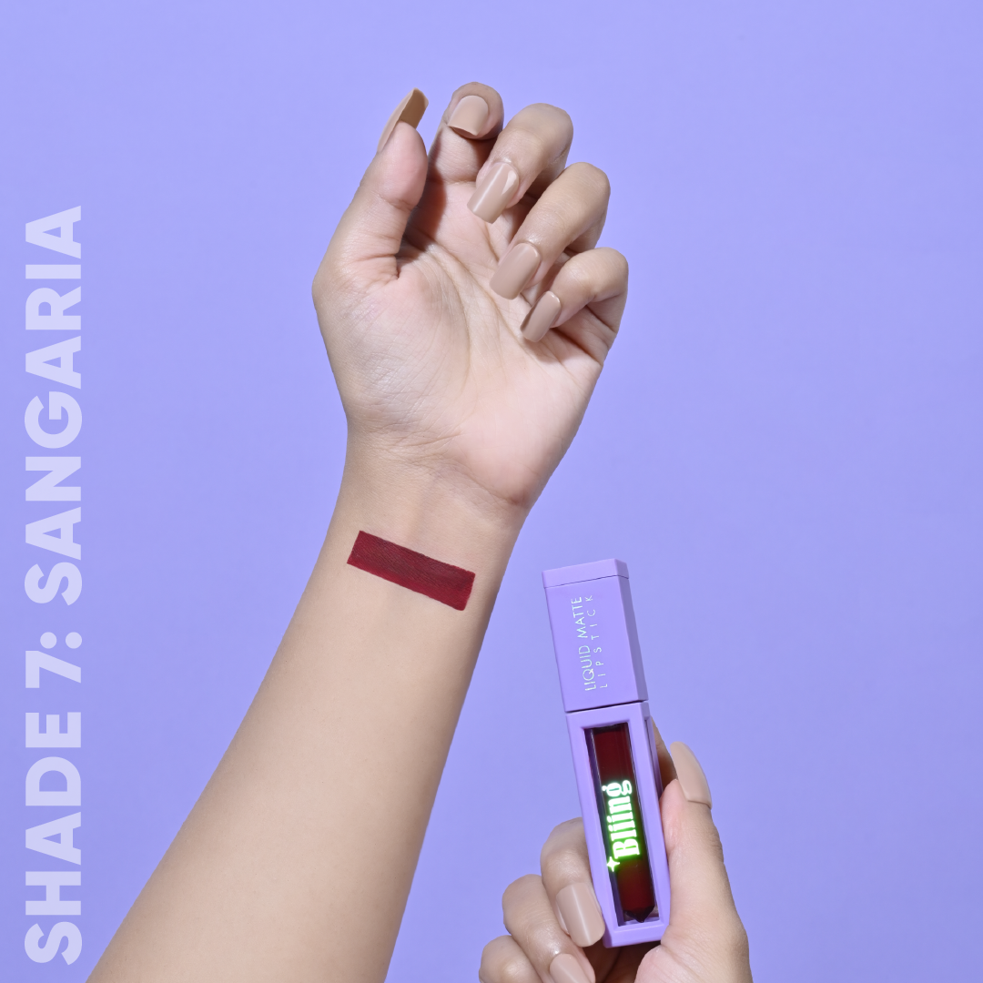Bliing Liquid Matte Finished long lasting waterproof Lipstick 👉 Buy 2 get 1 free