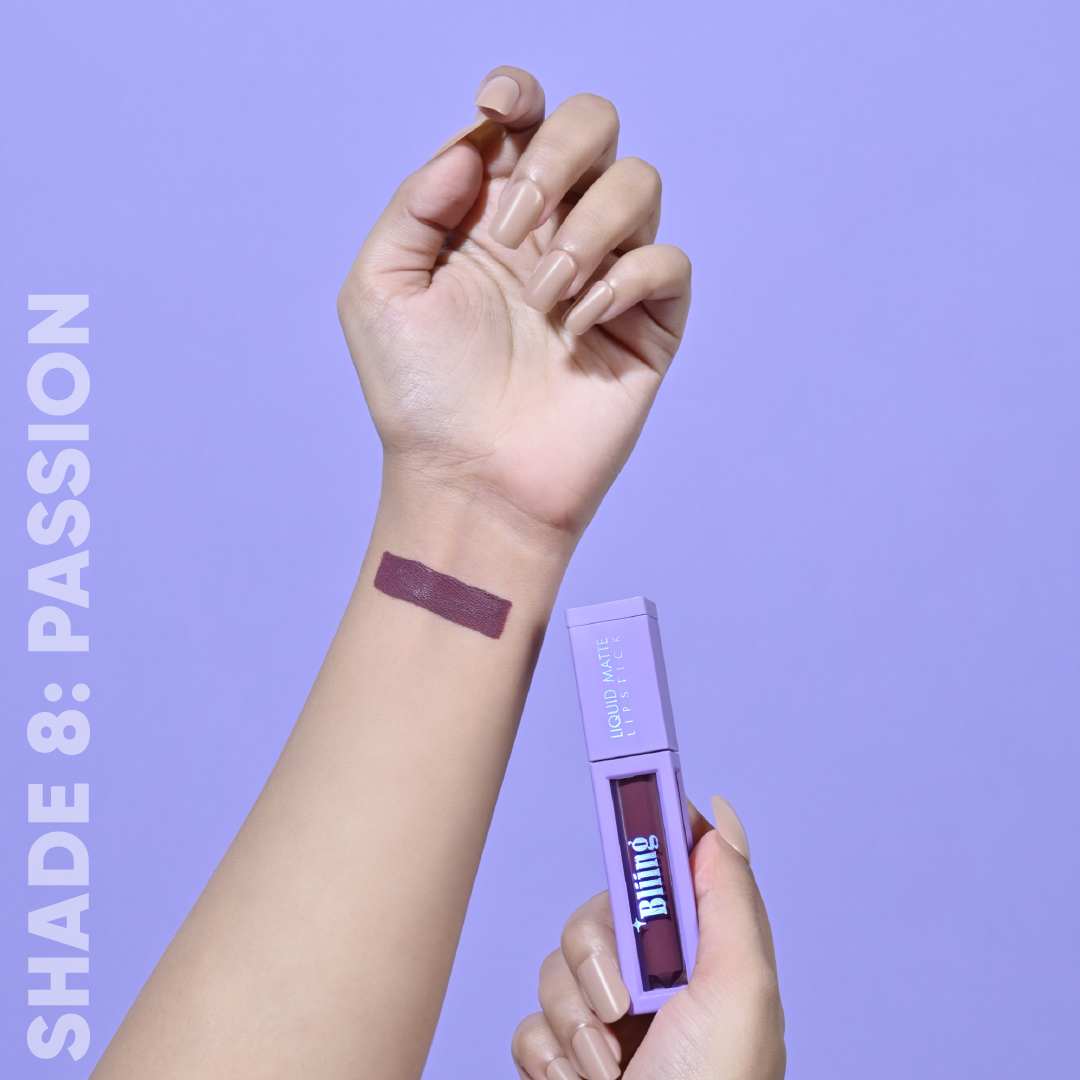 Bliing Liquid Matte Finished long lasting waterproof Lipstick 👉 Buy 2 get 1 free