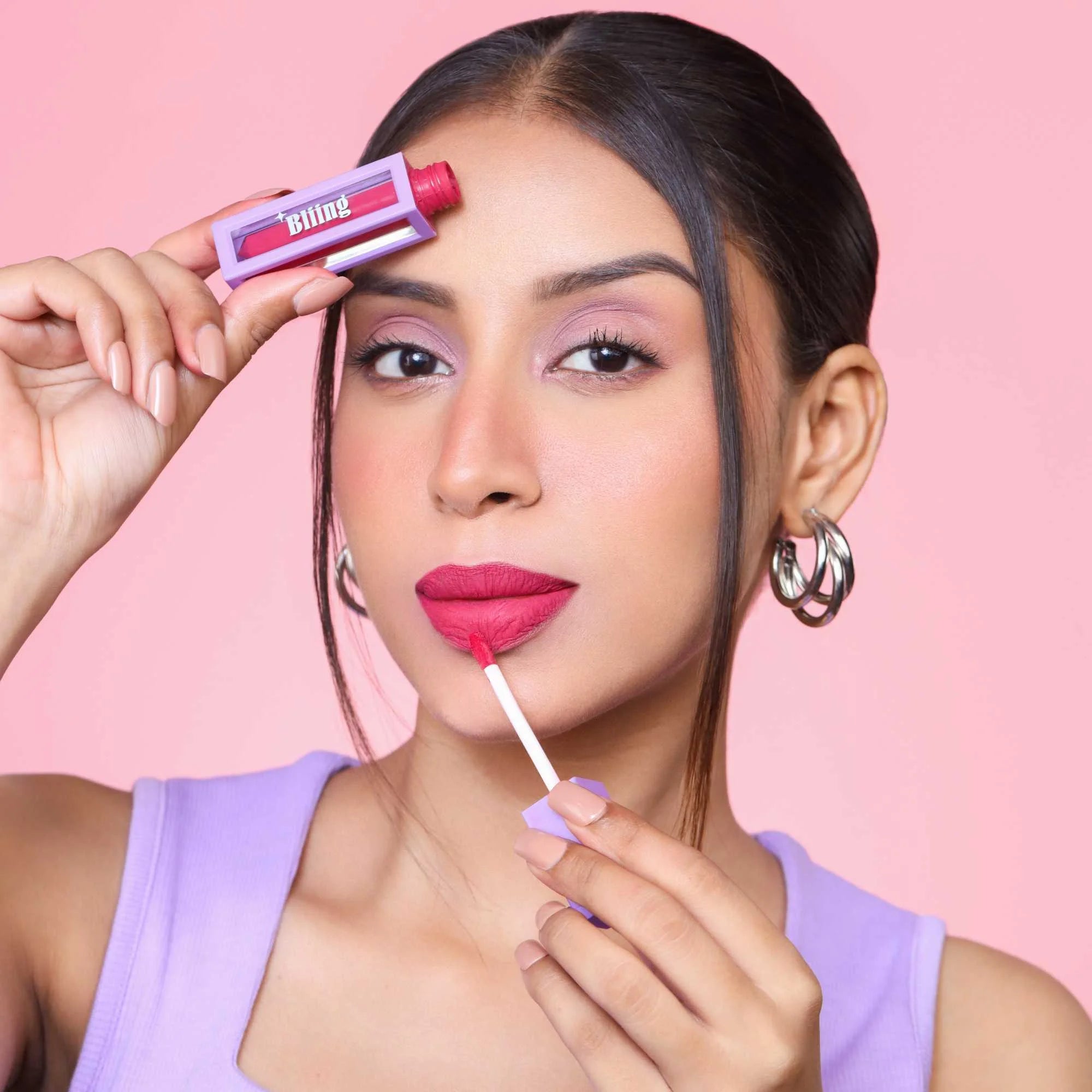 Bliing Liquid Matte Finished long lasting waterproof Lipstick 👉 Buy 2 get 1 free