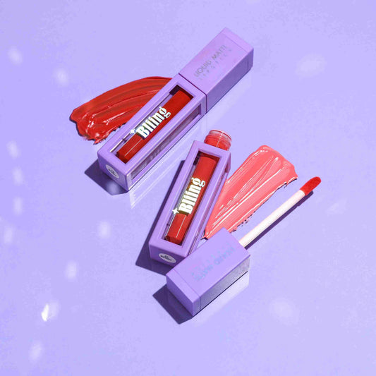 Bliing Liquid Matte Finished long lasting waterproof  Lipstick