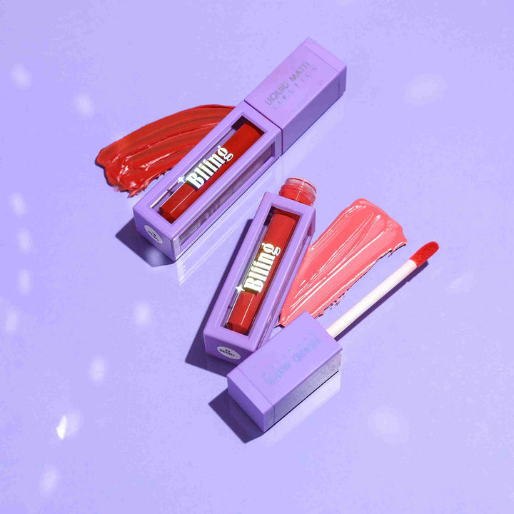Bliing Liquid Matte Finished long lasting Lipstick